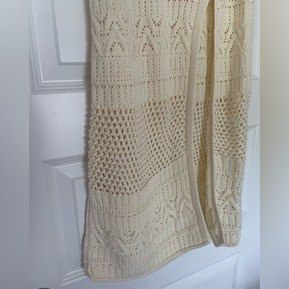 American Eagle Knit Slit Midi Skirt, Cotton, medium - Picture 7 of 9